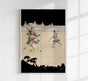 The Samurai Battle Kimono – Art Poster Fine Art Print UV-beständig