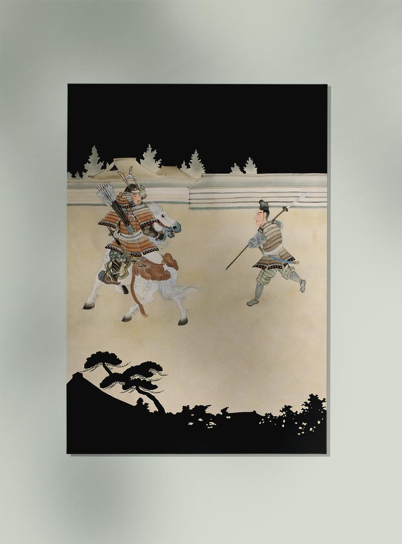 The Samurai Battle Kimono – Art Poster Fine Art Print UV-beständig — Ansicht 2