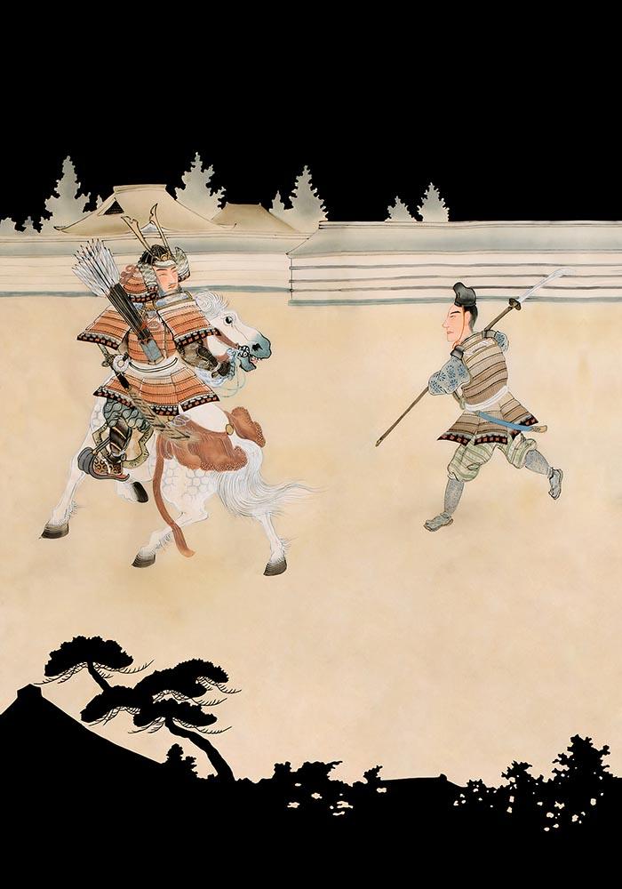 The Samurai Battle Kimono – Art Poster Fine Art Print UV-beständig — Ansicht 3