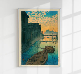 Morning at Onegishi – Hasui Print | Fine Art Poster | UV-beständig