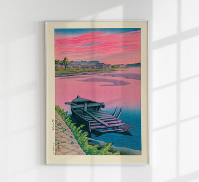 Hasui Set of 2 Prints – Fine Art Print UV-Resistant Canvas Edition