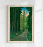 Road to Nikko – Fine Art Print UV-resistant | Hasui Kawase Poster