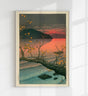 Hasui Nenokuchi See – Fine Art Poster | Shin Hanga Kunstdruck