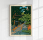 Kumagai Dairaidou Shrine by Hasui – Fine Art Print Ukiyo-e Japanese Architecture