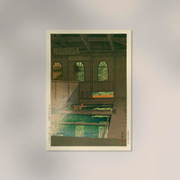 Joshu Hoshi Onsen – Fine Art | Canvas | Kawase Hasui — Ansicht 2