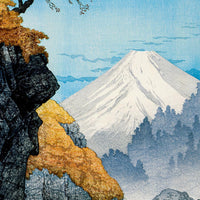 Foot of Mount Ashitaka Poster von Hiroaki Takahashi – Japanische Landschaftskunst — Ansicht 4