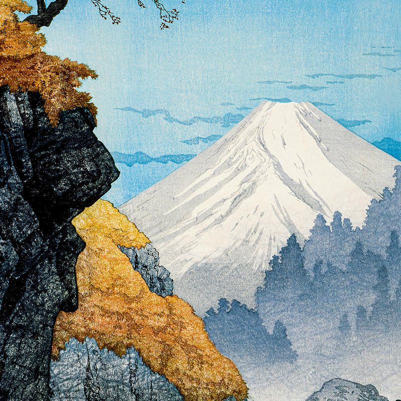 Foot of Mount Ashitaka Poster von Hiroaki Takahashi – Japanische Landschaftskunst — Ansicht 4
