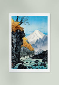 Foot of Mount Ashitaka Poster von Hiroaki Takahashi – Japanische Landschaftskunst — Ansicht 5
