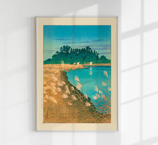 Late Autumn – Fine Art Print | Hasui Kawase Poster | Premium Qualität