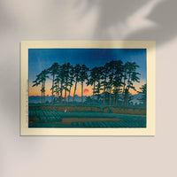 Setting Sun – Japanische Kunst | Fine Art Print | UV-beständig — Ansicht 2