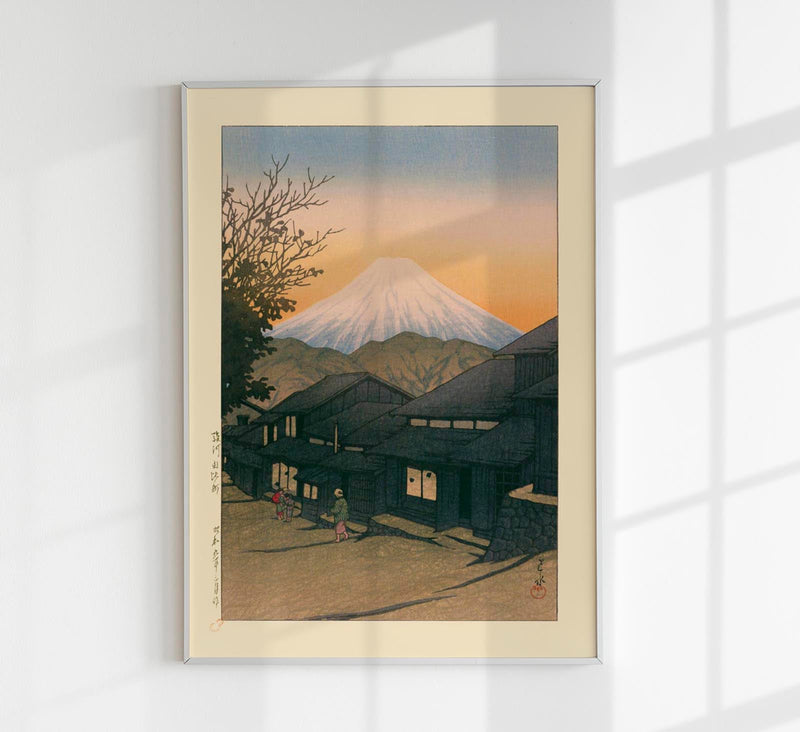 Yui, Suruga Art Print By Kawase Hasui – UV-beständig | Fine Art Print | Japanische Landschaft — Patroa Studio