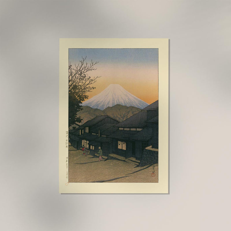 Yui, Suruga Art Print By Kawase Hasui – UV-beständig | Fine Art Print | Japanische Landschaft — Ansicht 2