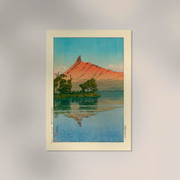 Onuma Park in Hokkaido Art Print – Kawase Hasui Art Print UV-resistant — Ansicht 2