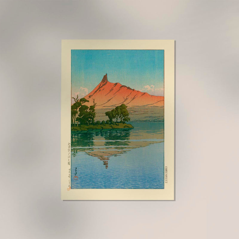 Onuma Park in Hokkaido Art Print – Kawase Hasui Art Print UV-resistant — Ansicht 2