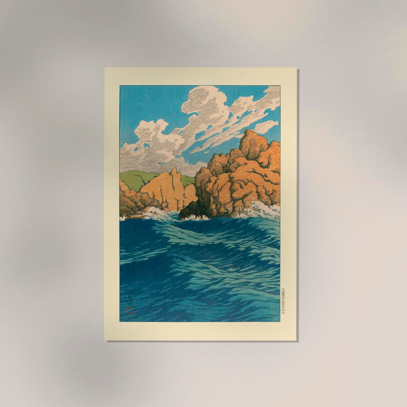 Hachinohe-Same Art Print Kawase Hasui – Fine Art Print UV-Resistant Canvas Edition — Ansicht 2