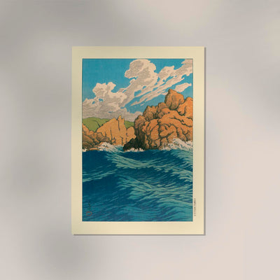 Hachinohe-Same Art Print Kawase Hasui – Fine Art Print UV-Resistant Canvas Edition