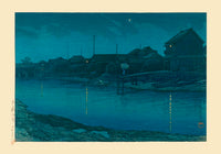 Ōmori Coast Art Print by Kawase Hasui – Fine Art Druck | Japanische Landschaftskunst — Ansicht 3