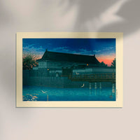 Hirakawa Gate Art Print – Kawase Hasui | Shin-Hanga | UV-beständig — Ansicht 2