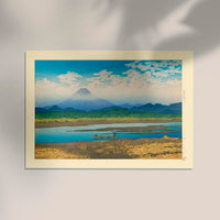 Hasui Mt. Fuji Seen Art Print – Kawase Hasui Art Print — Ansicht 2