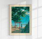Nikkō Chūzenji Lake, Utagahama Art Print by Kawase Hasui – Japanische Holzschnittkunst