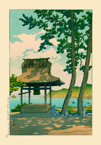 Shogetsuin Temple, Ito – Kawase Hasui Art Print japanischer Holzschnitt UV-beständig — Ansicht 3
