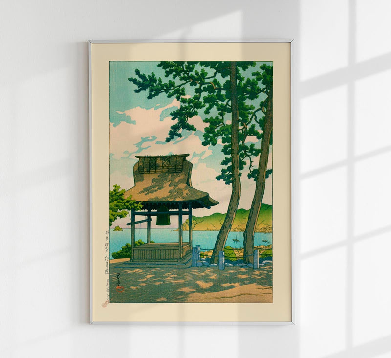 Shogetsuin Temple, Ito – Kawase Hasui Art Print japanischer Holzschnitt UV-beständig — Patroa Studio