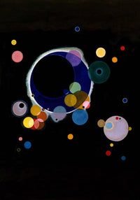 Several Circles – Kandinsky Poster | Abstrakte Kunst | UV-beständig — Ansicht 4