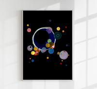 Several Circles – Kandinsky Poster | Abstrakte Kunst | UV-beständig — Ansicht 1