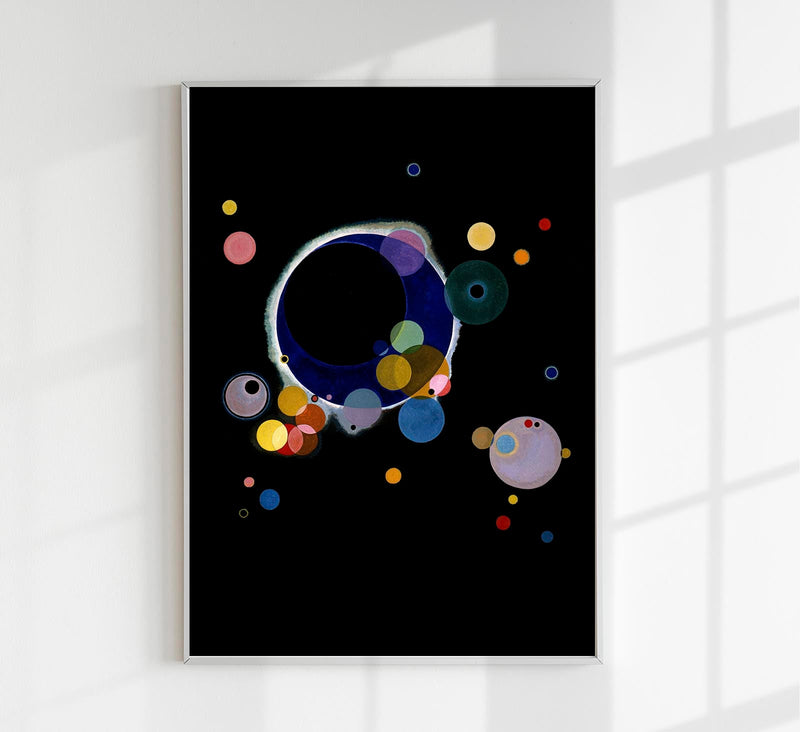 Several Circles – Kandinsky Poster | Abstrakte Kunst | UV-beständig — Patroa Studio