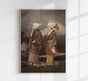 Japanese Travelers by Kimbei – Vintage Fotografie Poster