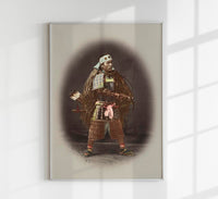 Samurai in Armour by Kimbei – Vintage Kunstdruck — Ansicht 1