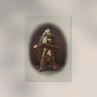 Samurai in Armour by Kimbei – Vintage Kunstdruck — Ansicht 2