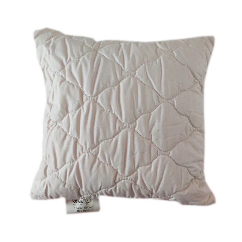 KOMA Schlafgut Kapok Organic Pillow Premium – Natural Fiber, Organic Cotton, Made in Germany — Ansicht 3