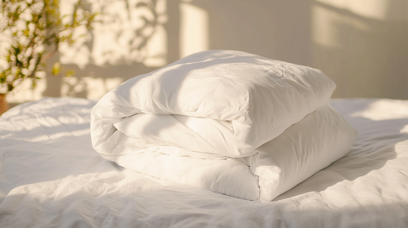 Rabens organic Alpaka Bio Bettdecke 135x200 cm – Thermoregulierend & Allergikerfreundlich — Ansicht 5