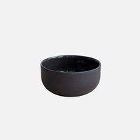KUMO Cappuccino Cup Grey/Black handmade approx. 220 ml Stoneware — Ansicht 1