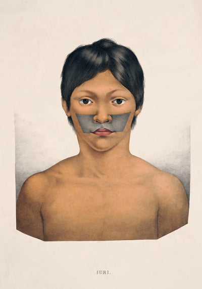 Indigenous Iuri Anthropology Poster – Vintage-Print Fine Art | Patroa Studio