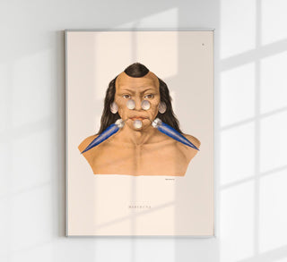 Maraxuna Tribe Vintage Anthropology Poster – Indigenous Cultural Heritage