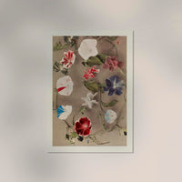 Group of Morning Glories by Ogawa Kazumasa – Fine Art Print UV-resistent Canvas — Ansicht 2