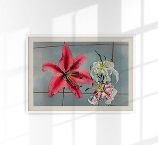 Colorful Lily Nr 3 – Fine Art Print | Ogawa Kazumasa | Ausstellungsposter