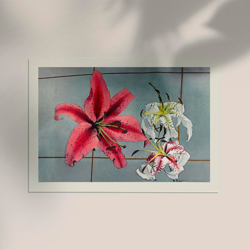 Colorful Lily Nr 3 – Fine Art Print | Ogawa Kazumasa | Ausstellungsposter — Ansicht 2