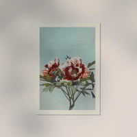 Tree Red Peony by Ogawa Kazumasa – Fine Art Print UV-resistant Japanese Photo Art — Ansicht 2