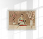 Geisha Playing Shamisen by Ogawa Kazumasa – Historic Japanese Art Print Fine Art Print