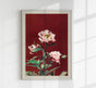 Hærdaceous Peony – Fine Art Poster by Ogawa Kazumasa, UV-resistant