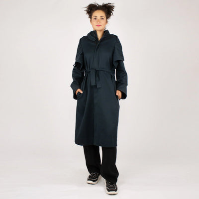 ANSELM Organic Cotton Trench Coat – Handcrafted in Berlin