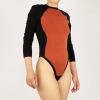 Body SOLH – Long-sleeved organic cotton bodysuit with a high leg cut — Ansicht 3