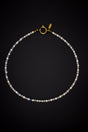 Franzi Pearl Necklace Freshwater Pearls Aquamarine Morganite