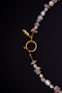 Amira Pearl Necklace - Natural, Miyuki & Freshwater Pearls | Handmade — Ansicht 2