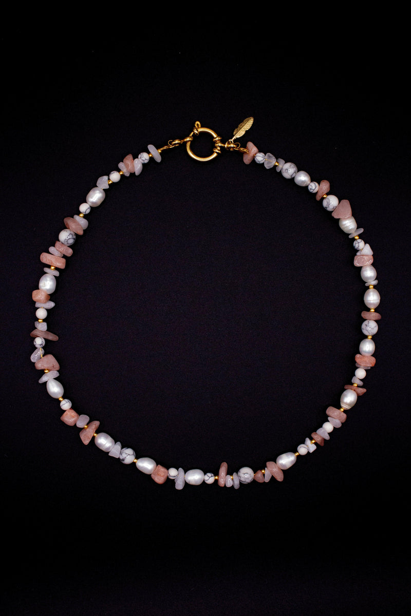 Amira Pearl Necklace - Natural, Miyuki & Freshwater Pearls | Handmade — Ansicht 3