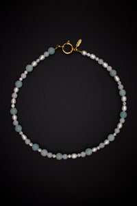 Dolphin Pearl Necklace – Freshwater Pearls Handmade, Customizable — Ansicht 1