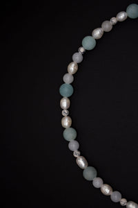 Dolphin Pearl Necklace – Freshwater Pearls Handmade, Customizable — Ansicht 3